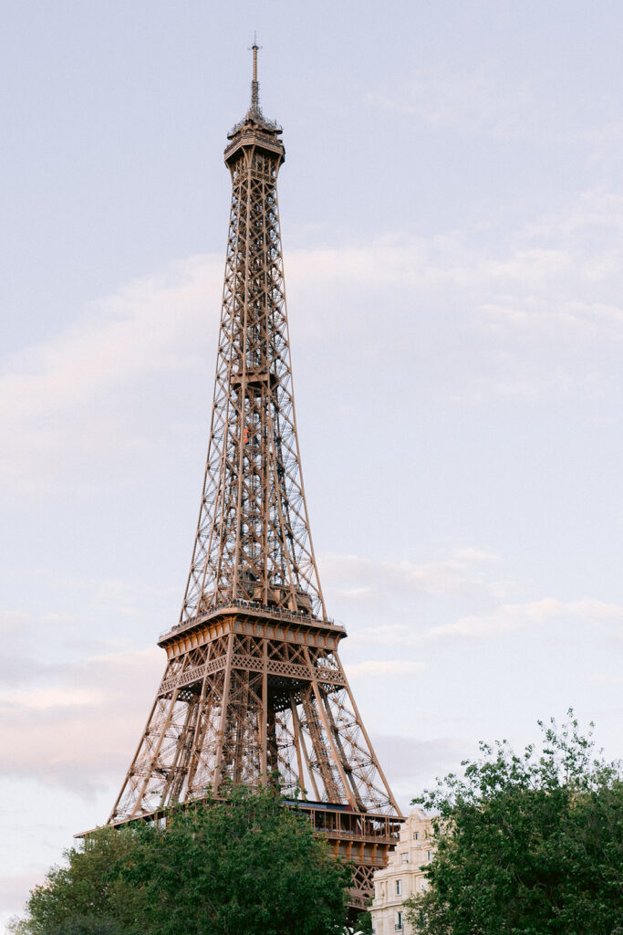 Destination wedding : Seine cruise in Paris